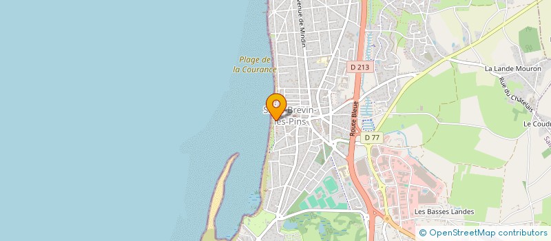 localisation de l'entreprise SYNDICAT DES COPROPRIETAIRES à SAINT-BREVIN-LES-PINS