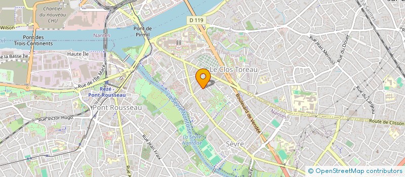 localisation de l'entreprise SYNDICAT DES COPROPRIETAIRES  NANTES
