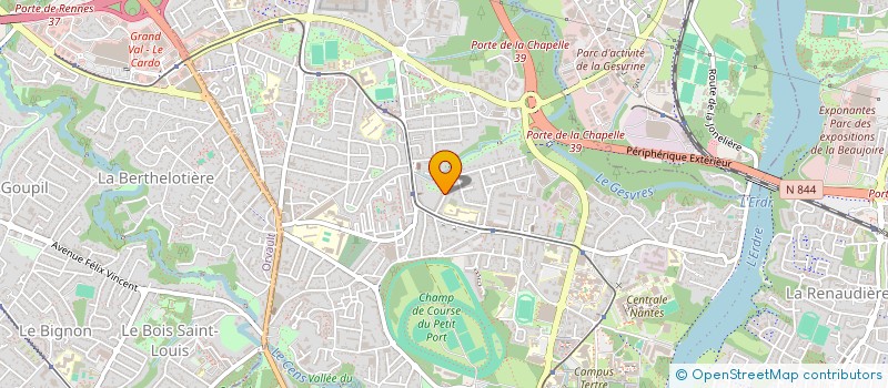 localisation de l'entreprise SYNDICAT DES COPROPRIETAIRES  NANTES