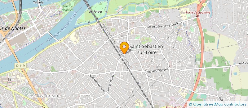 localisation de l'entreprise SYNDICAT DES COPROPRIETAIRES  SAINT-SEBASTIEN-SUR-LOIRE