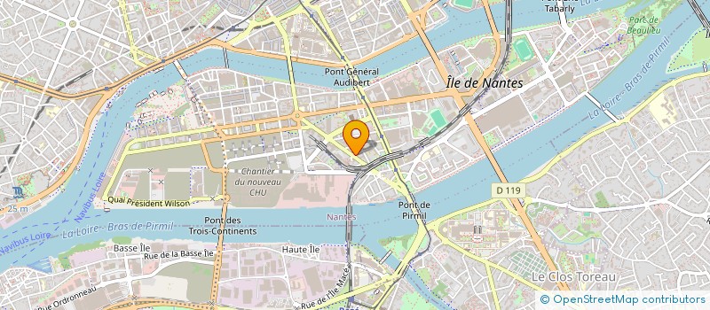 localisation de l'entreprise SYNDICAT DES COPROPRIETAIRES à NANTES