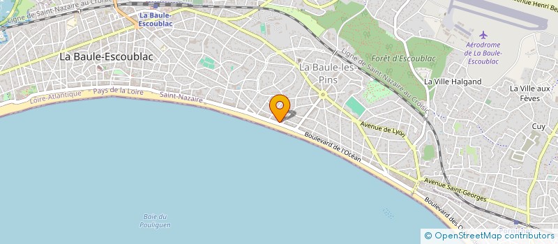 localisation de l'entreprise SYNDICAT DES COPROPRIETAIRES  LA BAULE-ESCOUBLAC