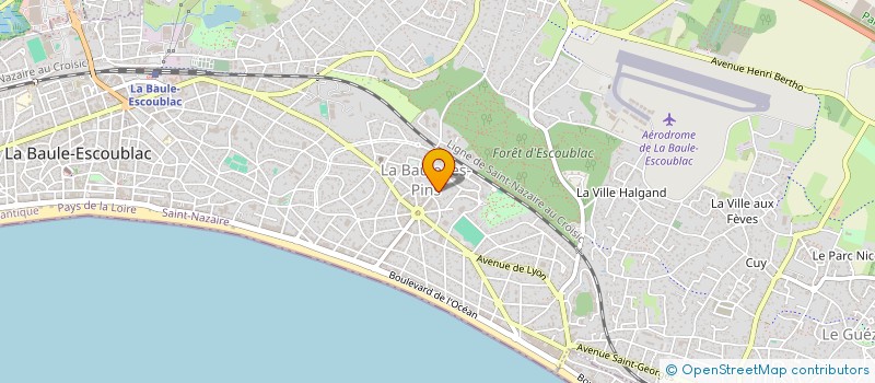 localisation de l'entreprise SYNDICAT DES COPROPRIETAIRES  LA BAULE-ESCOUBLAC