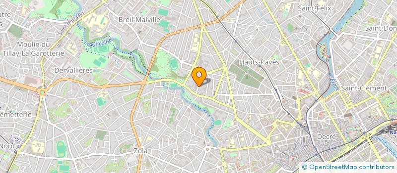 localisation de l'entreprise SYNDICAT DES COPROPRIETAIRES à NANTES
