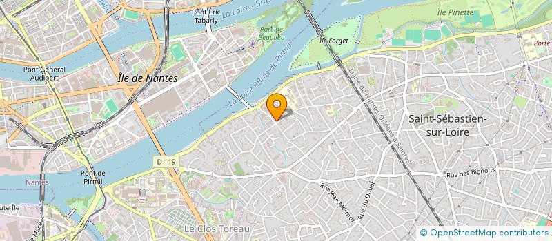 localisation de l'entreprise SYNDICAT DES COPROPRIETAIRES  SAINT-SEBASTIEN-SUR-LOIRE