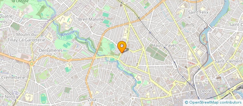 localisation de l'entreprise SYNDICAT DES COPROPRIETAIRES à NANTES