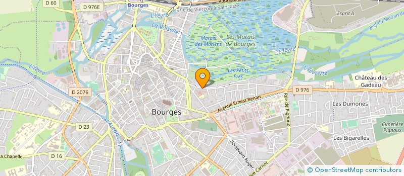 localisation de l'entreprise SYNDICAT DES COPROPRIETAIRES  BOURGES