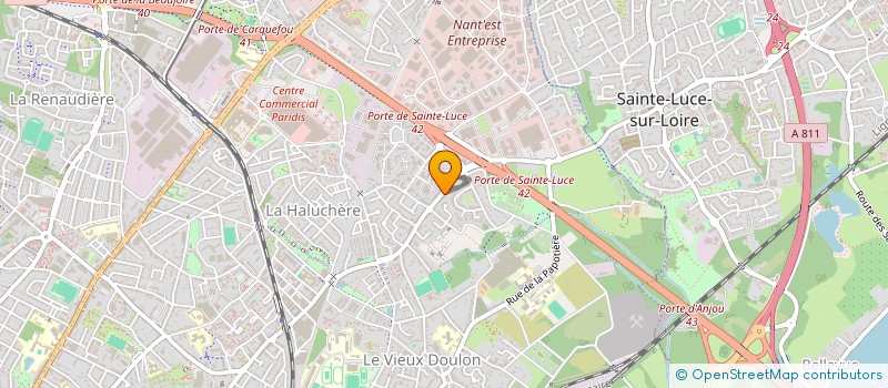 localisation de l'entreprise SYNDICAT DES COPROPRIETAIRES à NANTES