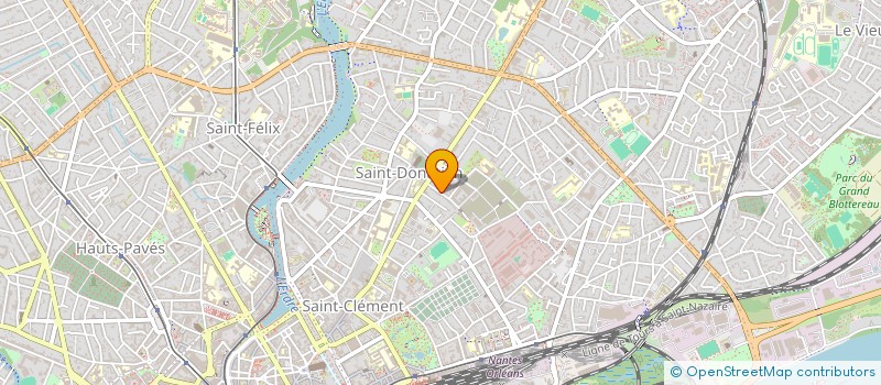 localisation de l'entreprise SYNDICAT DES COPROPRIETAIRES à NANTES