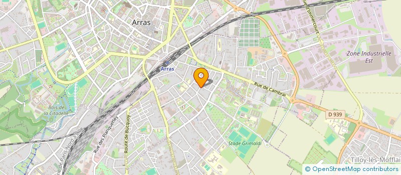 localisation de l'entreprise SYNDICAT DES COPROPRIETAIRES à ARRAS