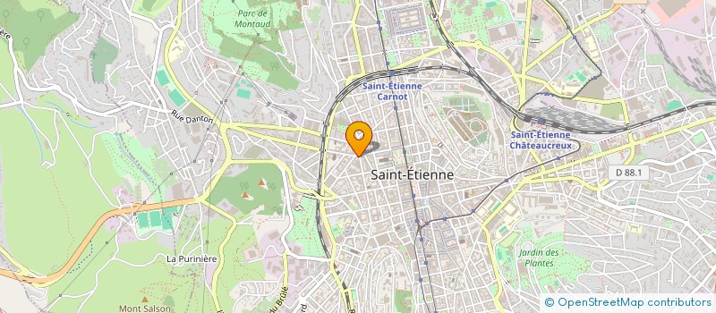 localisation de l'entreprise SYNDICAT DES COPROPRIETAIRES  SAINT-ETIENNE