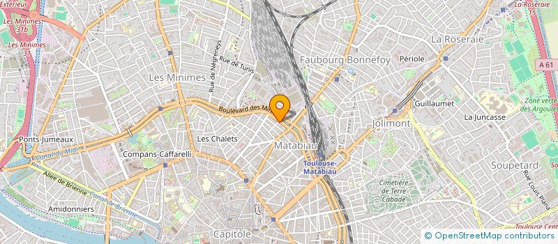 localisation de l'entreprise SYNDICAT DES COPROPRIETAIRES à TOULOUSE