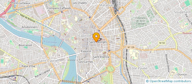 localisation de l'entreprise SYNDICAT DES COPROPRIETAIRES à TOULOUSE