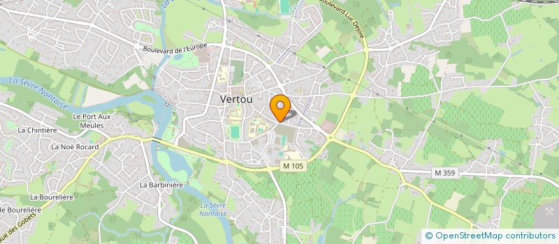 localisation de l'entreprise SYNDICAT DES COPROPRIETAIRES  VERTOU