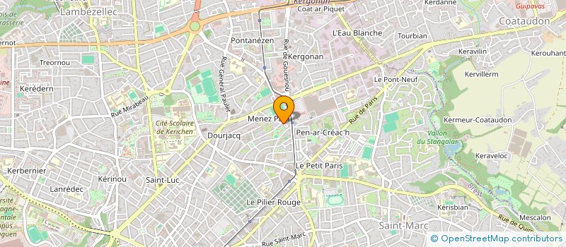 localisation de l'entreprise SYNDICAT DES COPROPRIETAIRES à BREST