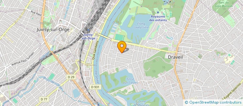 localisation de l'entreprise SYNDICAT DES COPROPRIETAIRES à DRAVEIL