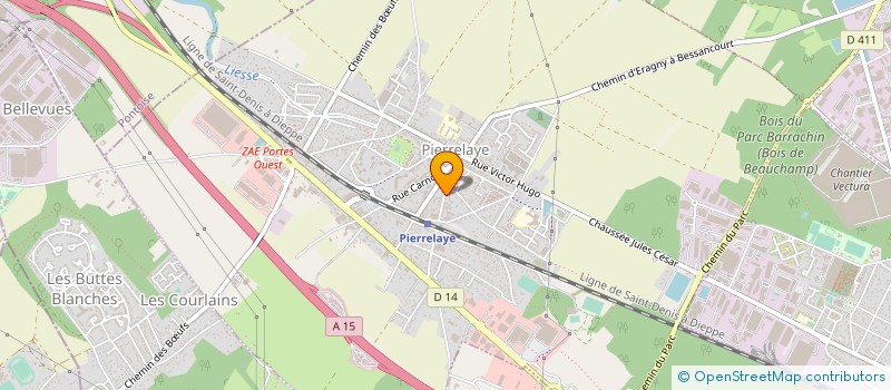 localisation de l'entreprise SYNDICAT DES COPROPRIETAIRES  PIERRELAYE