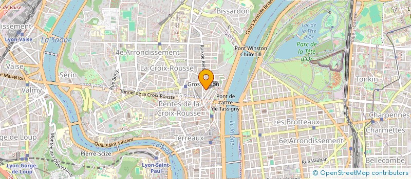 localisation de l'entreprise SYNDICAT DES COPROPRIETAIRES à LYON