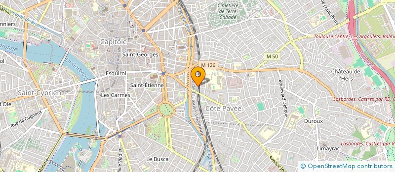 localisation de l'entreprise SYNDICAT DES COPROPRIETAIRES à TOULOUSE