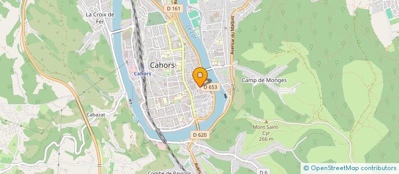 localisation de l'entreprise SYNDICAT DES COPROPRIETAIRES  CAHORS