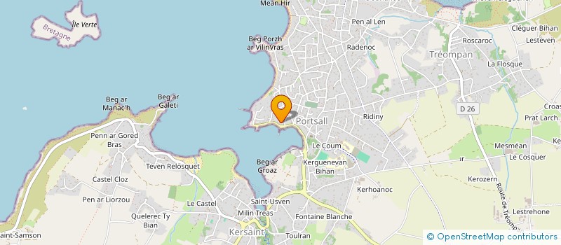 localisation de l'entreprise SYNDICAT DES COPROPRIETAIRES  PLOUDALMEZEAU