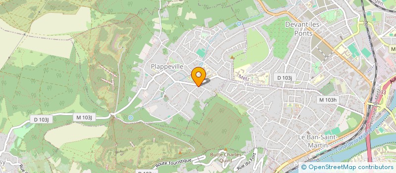 localisation de l'entreprise SYNDICAT DES COPROPRIETAIRES  LONGEVILLE-LES-METZ