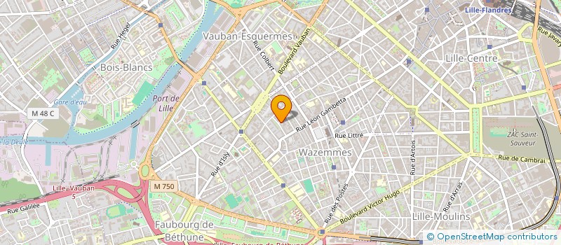 localisation de l'entreprise SYNDICAT DES COPROPRIETAIRES à LILLE