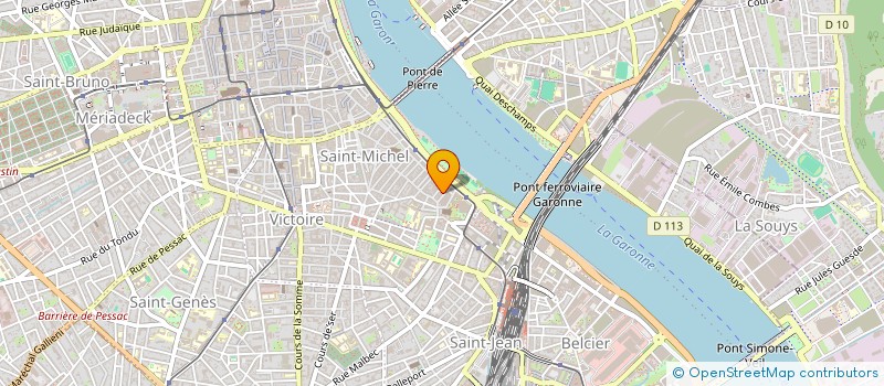 localisation de l'entreprise SYNDICAT DES COPROPRIETAIRES  BORDEAUX