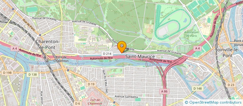 localisation de l'entreprise SYNDICAT DES COPROPRIETAIRES à SAINT-MAURICE