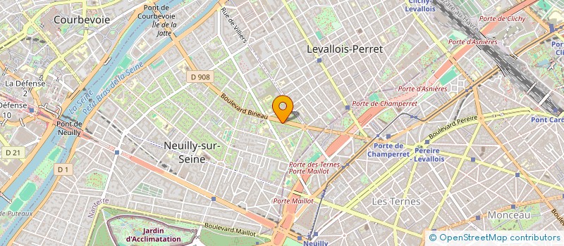 localisation de l'entreprise SYNDICAT DES COPROPRIETAIRES à NEUILLY-SUR-SEINE
