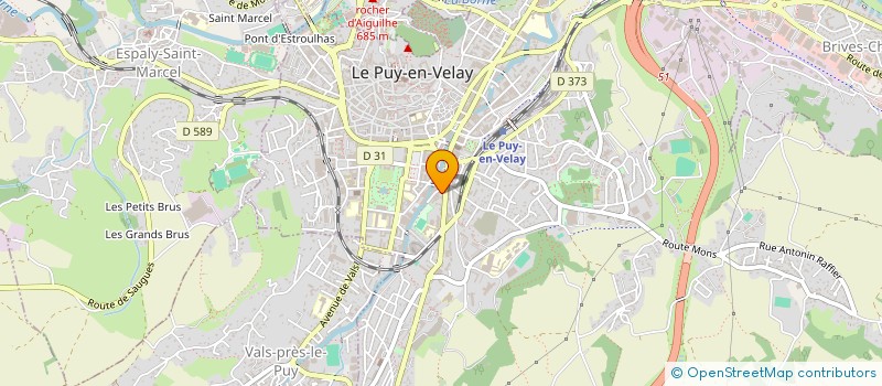 localisation de l'entreprise SYNDICAT DES COPROPRIETAIRES  LE PUY-EN-VELAY