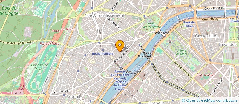 localisation de l'entreprise SYNDICAT DES COPROPRIETAIRES  PARIS