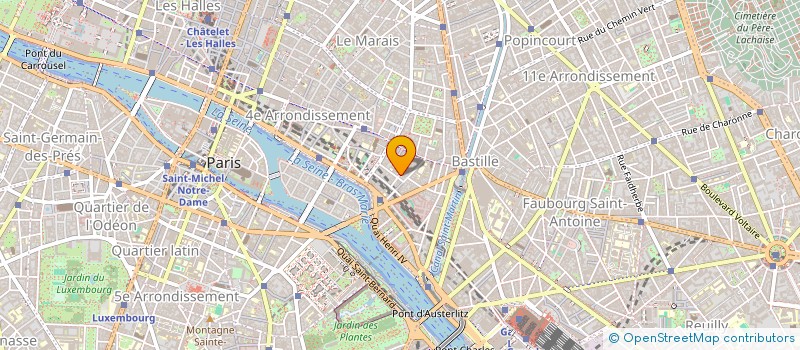 localisation de l'entreprise SYNDICAT DES COPROPRIETAIRES  PARIS