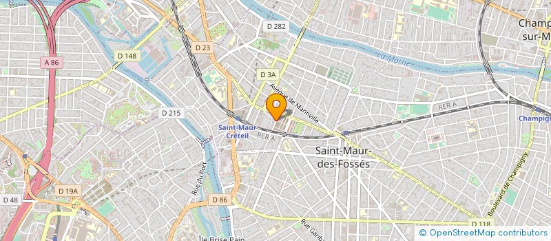 localisation de l'entreprise SYNDICAT DES COPROPRIETAIRES à SAINT-MAUR-DES-FOSSES