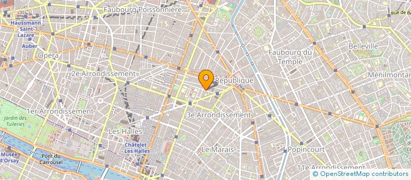 localisation de l'entreprise SYNDICAT DES COPROPRIETAIRES  PARIS