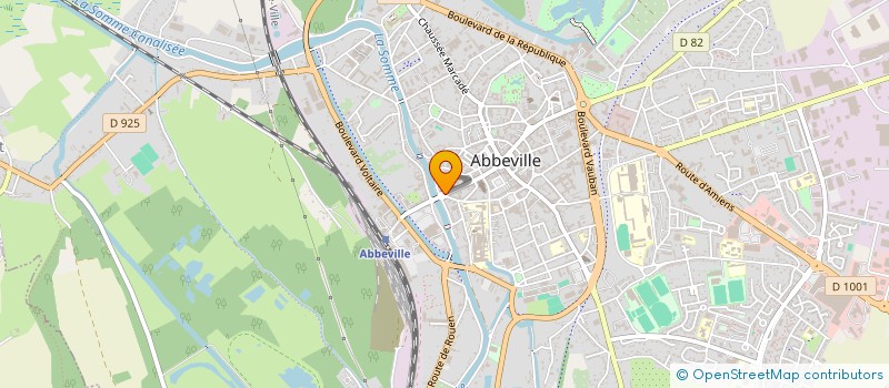 localisation de l'entreprise SYNDICAT DES COPROPRIETAIRES à ABBEVILLE