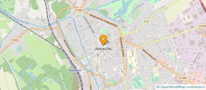 localisation de l'entreprise SYNDICAT DES COPROPRIETAIRES à ABBEVILLE