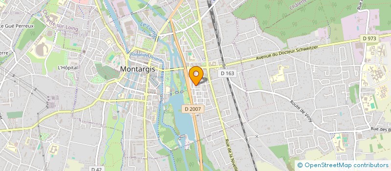 localisation de l'entreprise SYNDICAT DES COPROPRIETAIRES à MONTARGIS