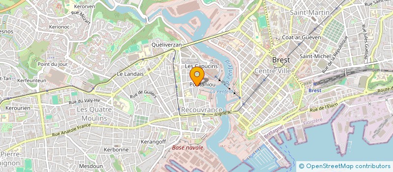 localisation de l'entreprise SYNDICAT DES COPROPRIETAIRES à BREST