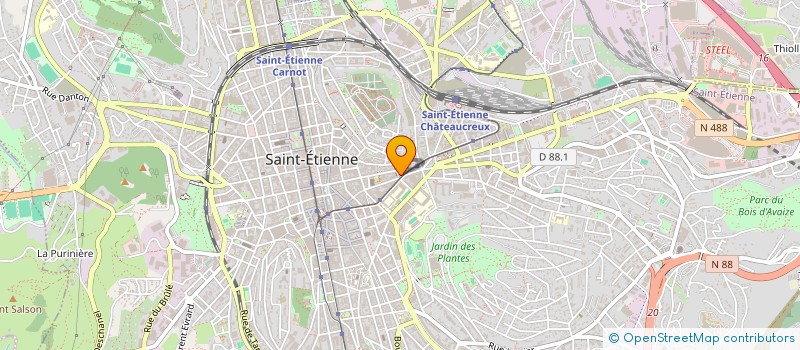 localisation de l'entreprise SYNDICAT DES COPROPRIETAIRES  SAINT-ETIENNE