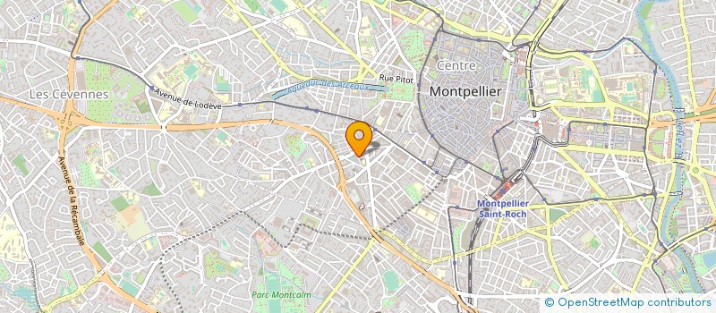 localisation de l'entreprise SYNDICAT DES COPROPRIETAIRES  MONTPELLIER