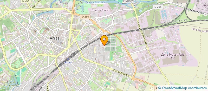 localisation de l'entreprise SYNDICAT DES COPROPRIETAIRES  SAINT-LAURENT-BLANGY