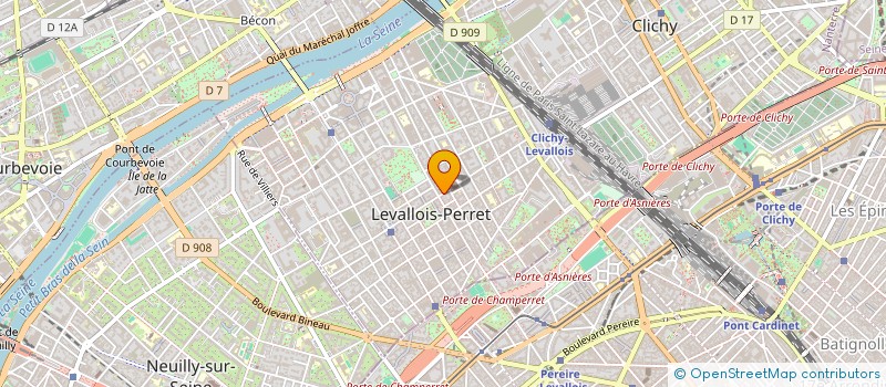 localisation de l'entreprise SYNDICAT DES COPROPRIETAIRES à LEVALLOIS-PERRET