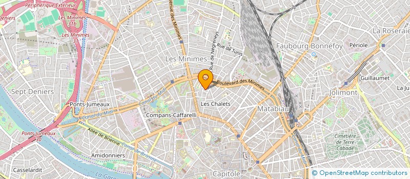localisation de l'entreprise SYNDICAT DES COPROPRIETAIRES 7 IMP MAS à TOULOUSE