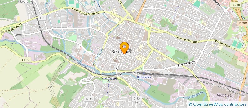 localisation de l'entreprise SYNDICAT DES COPROPRIETAIRES  BEAUVAIS