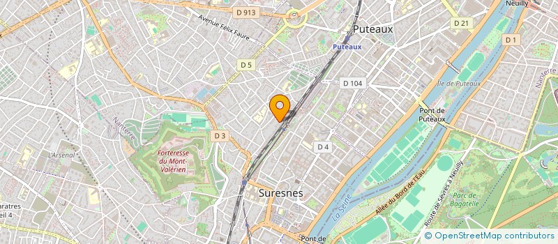 localisation de l'entreprise SYNDICAT DES COPROPRIETAIRES à SURESNES