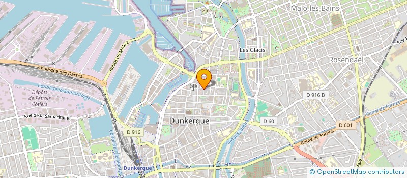 localisation de l'entreprise SYNDICAT DES COPROPRIETAIRES à DUNKERQUE