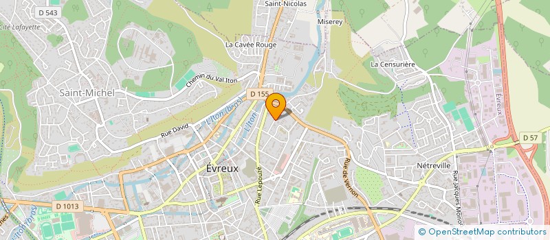 localisation de l'entreprise SYNDICAT DES COPROPRIETAIRES ACC MILL  EVREUX