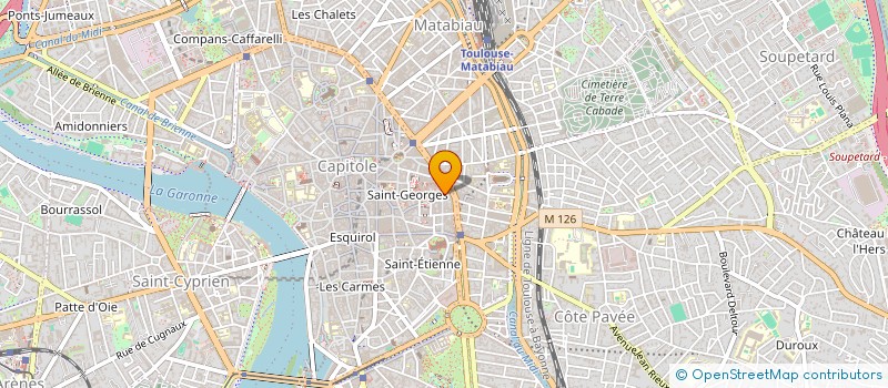 localisation de l'entreprise SYNDICAT DES COPROPRIETAIRES ATLANTA  TOULOUSE