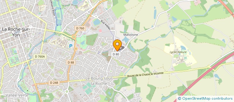 localisation de l'entreprise SYNDICAT DES COPROPRIETAIRES AUTEUIL à LA ROCHE-SUR-YON